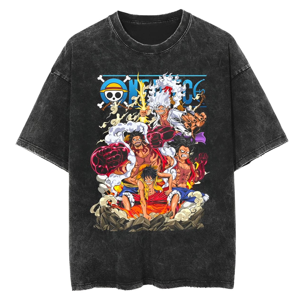 One Piece Luffy Gear T Shirt Nika Vintage Acid Wash Streetwear Oversized Retro Anime Graphic Cotton Men Tees Clothing S
One Piece Luffy Gear T Shirt Nika Vintage Acid Wash Streetwear Oversized Retro Anime Graphic Cotton Men Tees Clothing S
