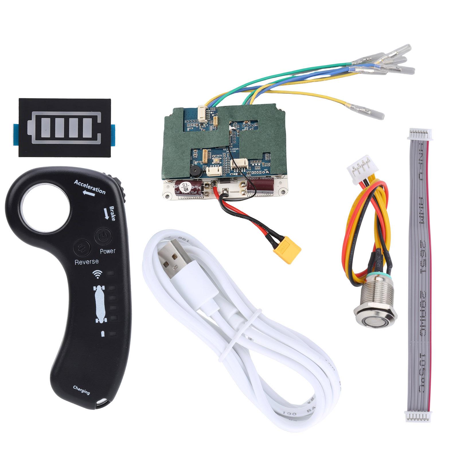 Electric Scooter Controller Electric Remote Control Scooter Controller Sinusoid Dual Drive Hub Motor Control Panel ESC
Electric Scooter Controller Electric Remote Control Scooter Controller Sinusoid Dual Drive Hub Motor Control Panel ESC