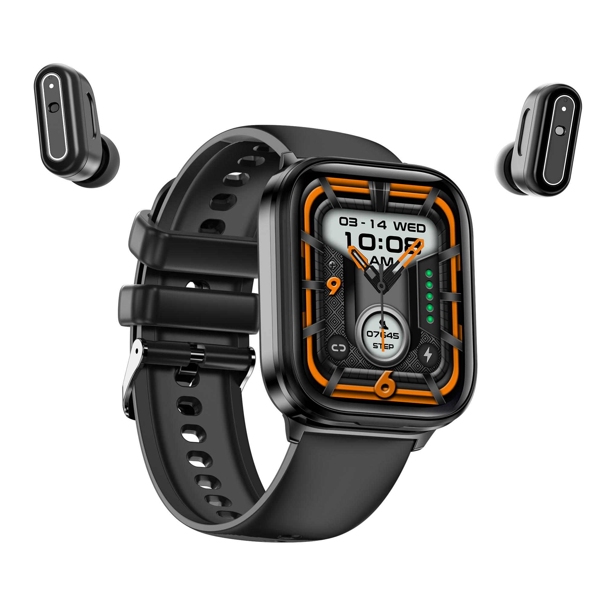 X9 2-in-1 Heart Rate Monitor 1.85 Inch Sports Tracker Smart Watch with TWS Earbuds
X9 2-in-1 Heart Rate Monitor 1.85 Inch Sports Tracker Smart Watch with TWS Earbuds