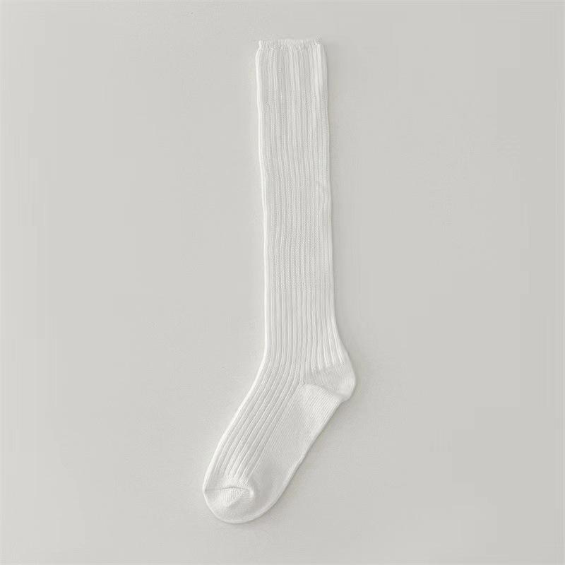 Female Spring and Summer Solid Color Senior Thin Vertical Stripe Pile Pile Calf Socks 1 pair білий
Female Spring and Summer Solid Color Senior Thin Vertical Stripe Pile Pile Calf Socks 1 pair білий