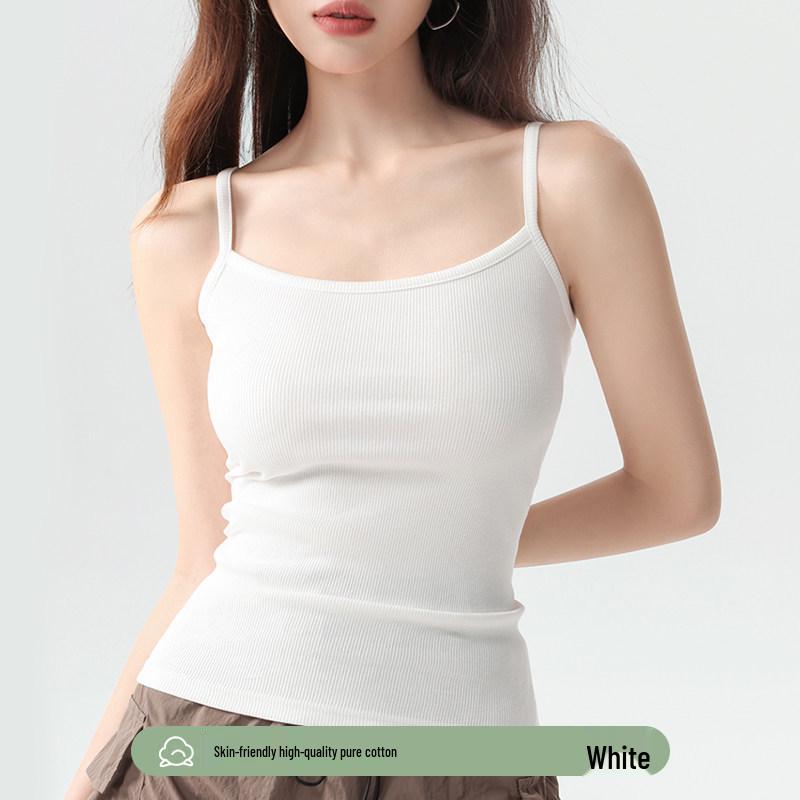 Women s Threaded Pure Cotton Camisole: 2026 Summer, Covers Underarm, No Pads M
Women s Threaded Pure Cotton Camisole: 2026 Summer, Covers Underarm, No Pads M