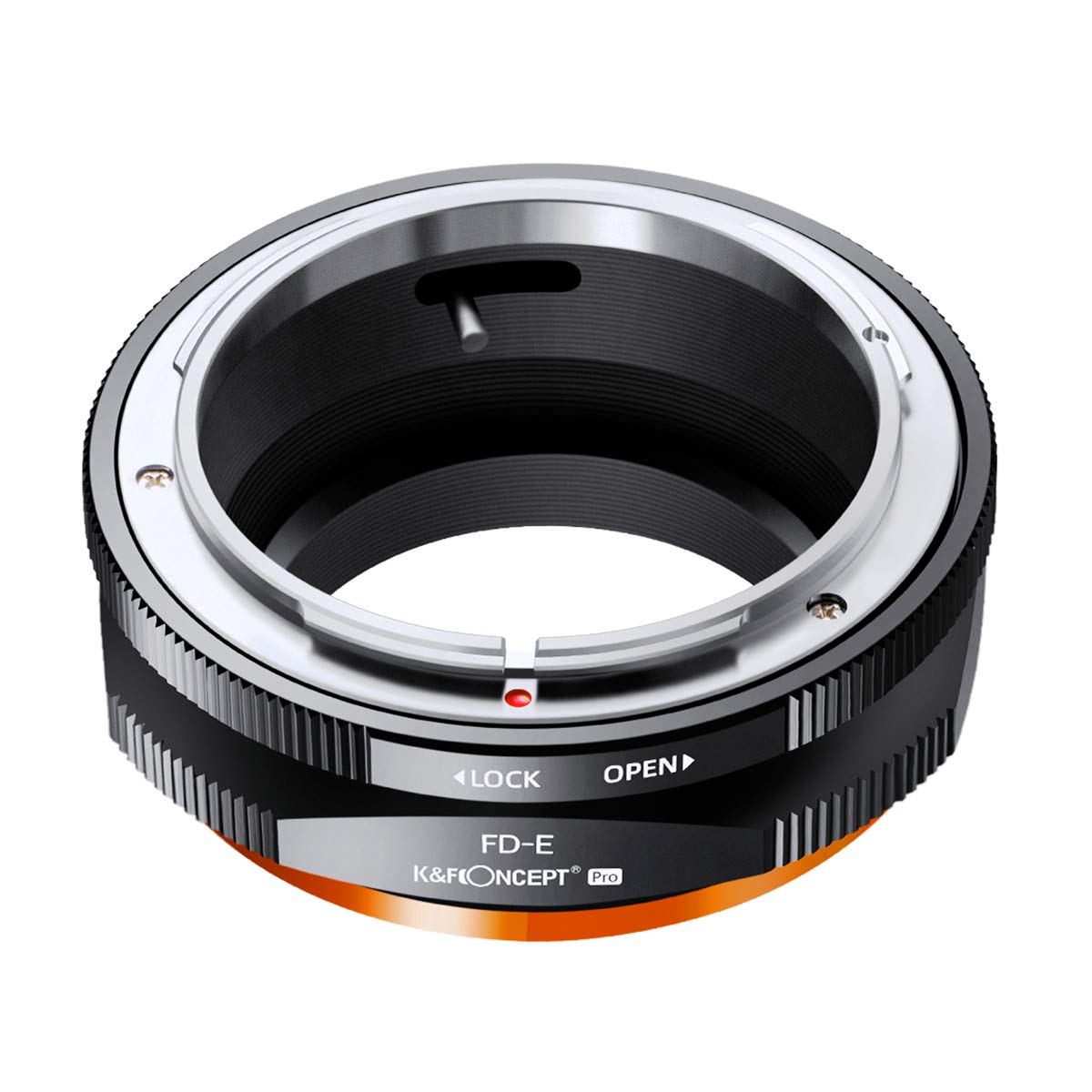 Concept Lens Mount Adapter P Series FD mount lens Sony E mount with aperture ring K&F KF-FDE.P (Canon conversion)
Concept Lens Mount Adapter P Series FD mount lens Sony E mount with aperture ring K&F KF-FDE.P (Canon conversion)