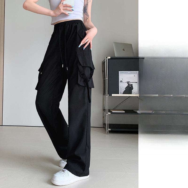 Summer New Wide-leg Pants, Thin High-waisted Retro Style Drawstring Version Casual Pants XL
Summer New Wide-leg Pants, Thin High-waisted Retro Style Drawstring Version Casual Pants XL
