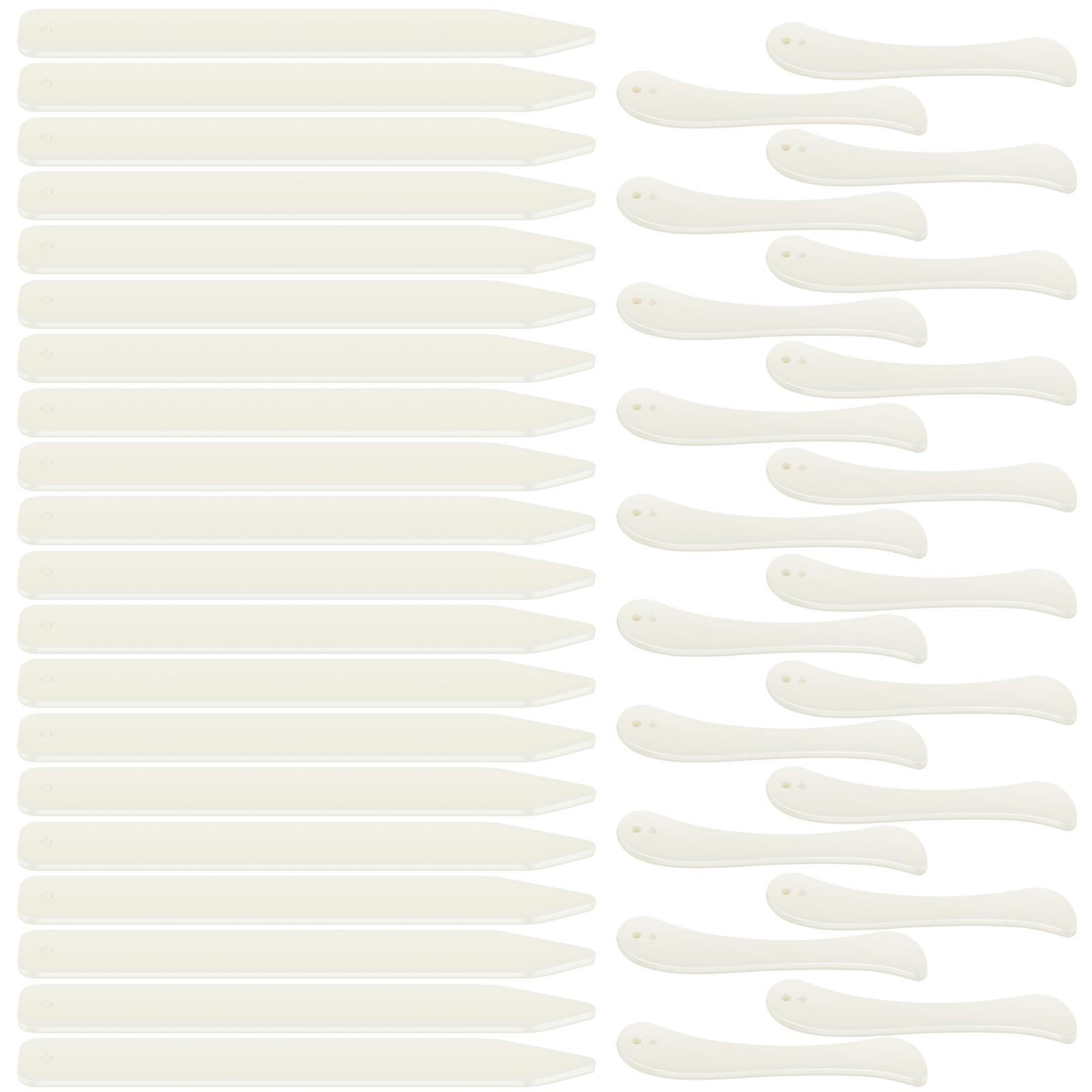 40 Pcs Folder Paper Creaser Set Plastic Bone Folder Tool Crease Marker Portable Folding Scoring Burnishing Crafting Scrapbooking покинуть белый
40 Pcs Folder Paper Creaser Set Plastic Bone Folder Tool Crease Marker Portable Folding Scoring Burnishing Crafting Scrapbooking покинуть белый