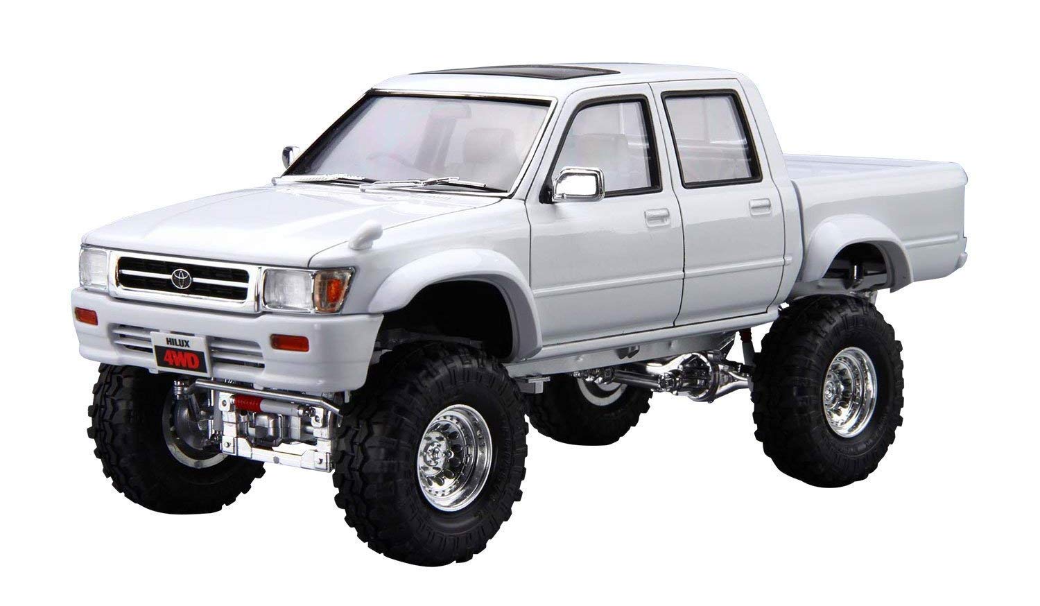 Aoshima Bunka Kyozai 124 The Tuned Car Series No.5 Toyota LN107 Hilux Pickup Double Cab Lift Up 1994 Пластиковая модель
Aoshima Bunka Kyozai 124 The Tuned Car Series No.5 Toyota LN107 Hilux Pickup Double Cab Lift Up 1994 Пластиковая модель