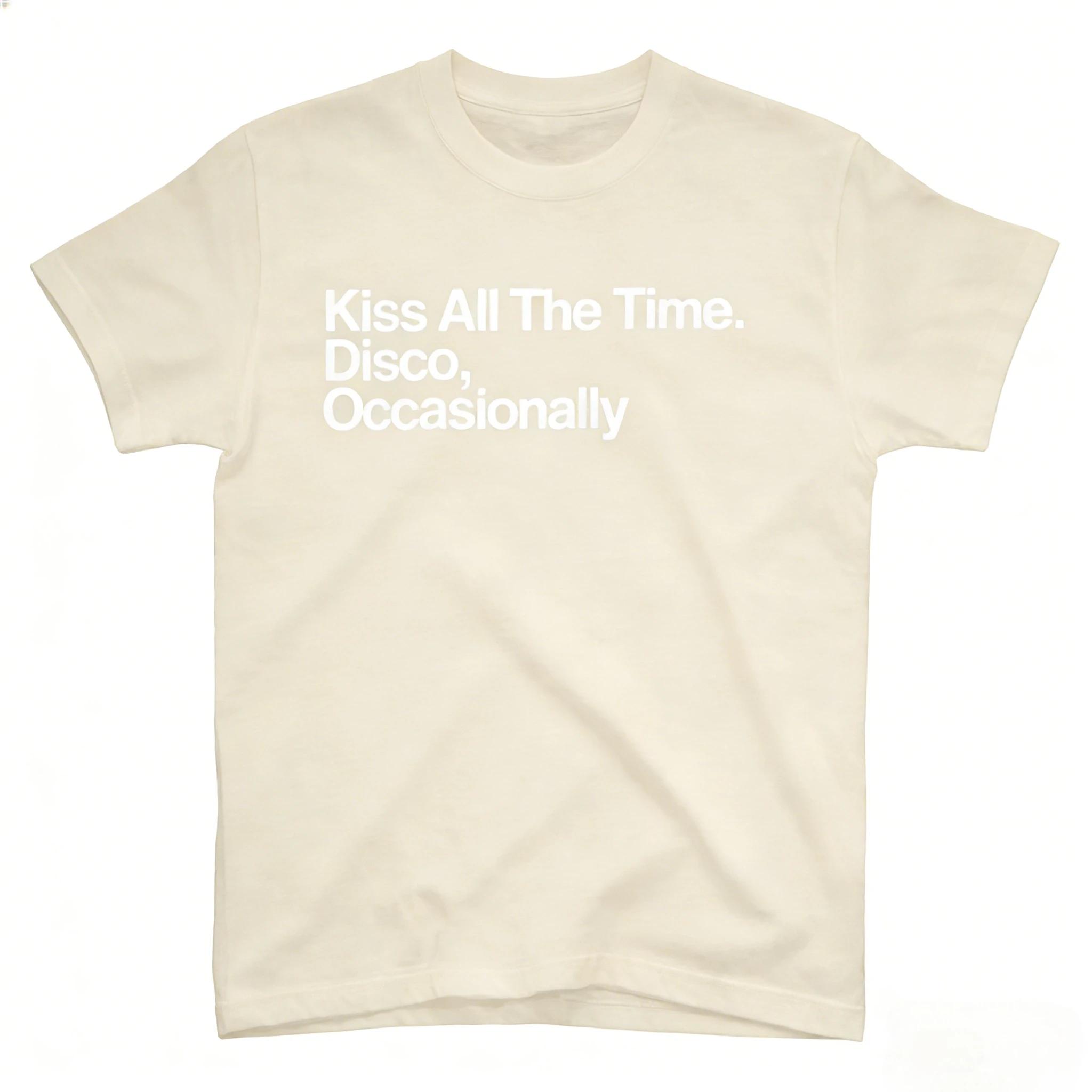 Kiss All The Time Disco Occasionally Harry Styles Album Unisex cotton Shirt Summer O-Neck Short Sleeve Tshirt 3XL
Kiss All The Time Disco Occasionally Harry Styles Album Unisex cotton Shirt Summer O-Neck Short Sleeve Tshirt 3XL