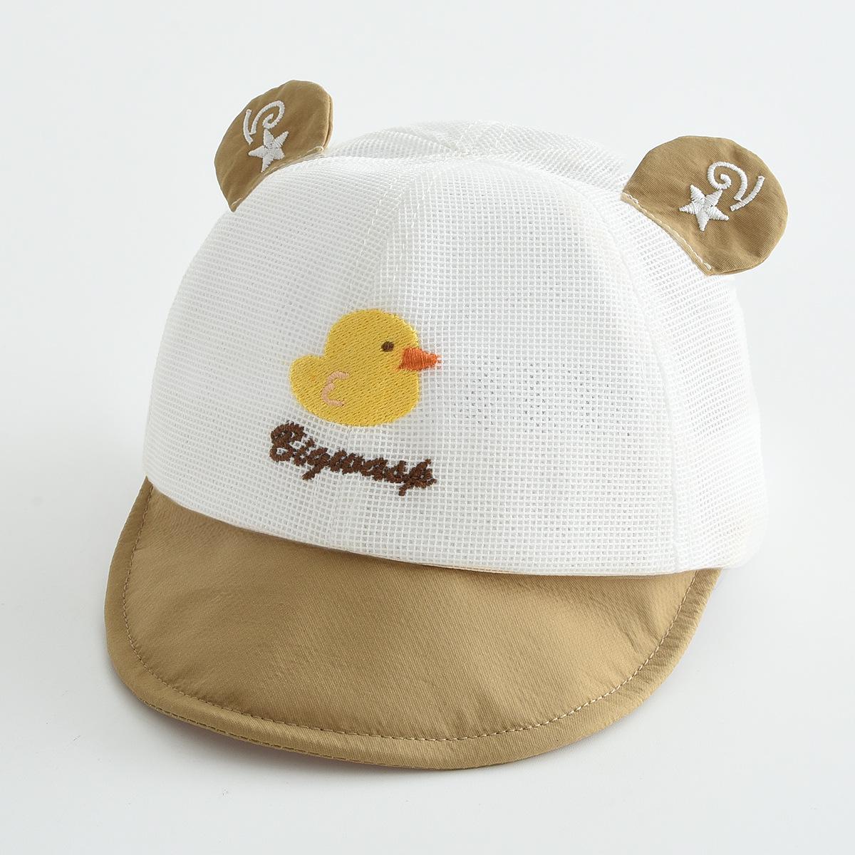 Adorable Cartoon Animal Duckbill Windproof Sun Hat for Kids 46-48 cm хакі
Adorable Cartoon Animal Duckbill Windproof Sun Hat for Kids 46-48 cm хакі