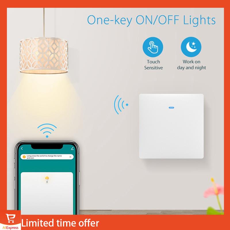 Fresh 1Set NEO Tuya Wifi Smart Europe One Way Mechanical Light Control Multifunction Switch Black NONE чёрный
Fresh 1Set NEO Tuya Wifi Smart Europe One Way Mechanical Light Control Multifunction Switch Black NONE чёрный