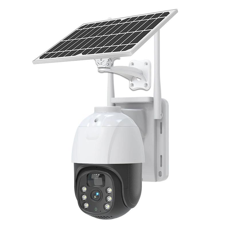 Cámara de seguridad solar PTZ WiFi inalámbrica visión nocturna a color vigilancia inteligente exterior
Cámara de seguridad solar PTZ WiFi inalámbrica visión nocturna a color vigilancia inteligente exterior