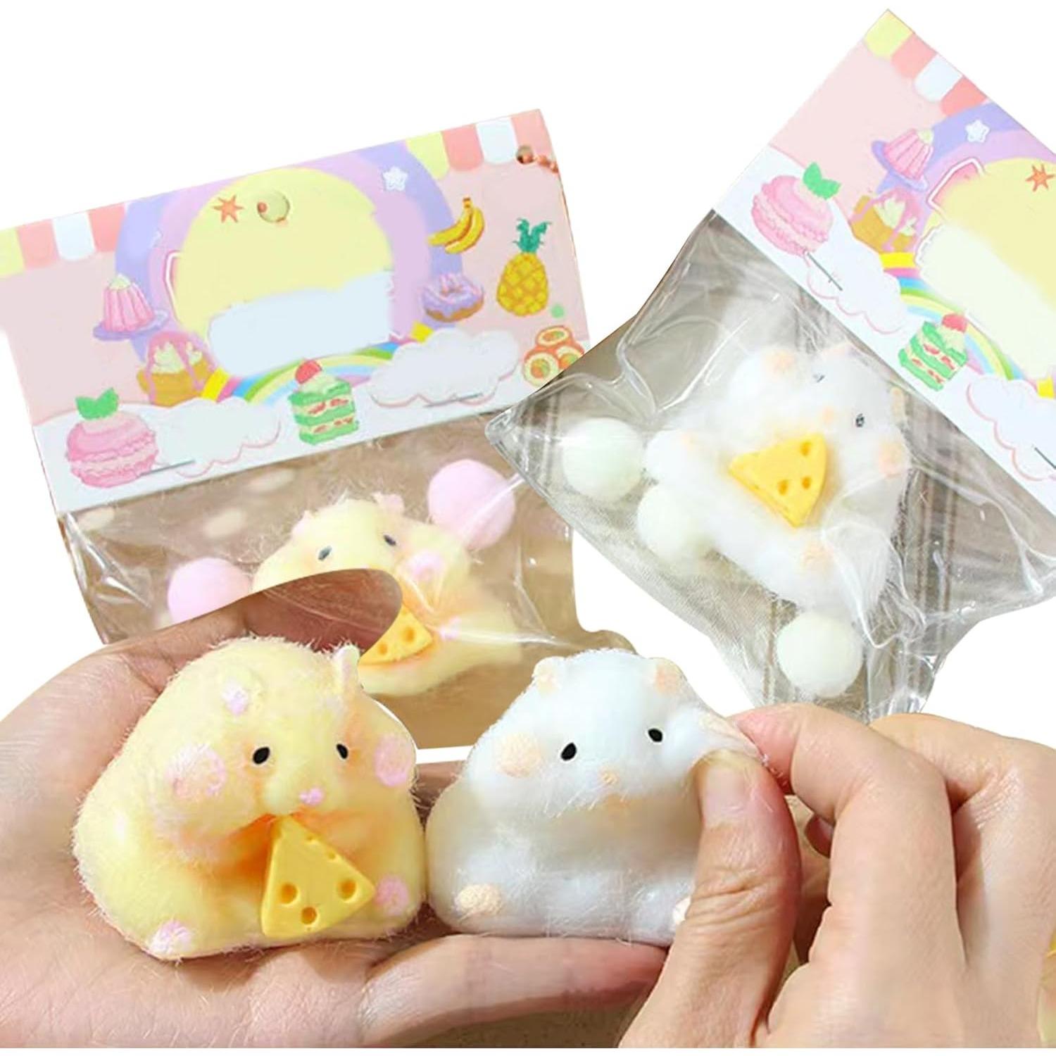 2 squid hamster squeeze toys, 3-inch cute soft stress relieving squid, suitable for children s gatherings United States
2 squid hamster squeeze toys, 3-inch cute soft stress relieving squid, suitable for children s gatherings United States