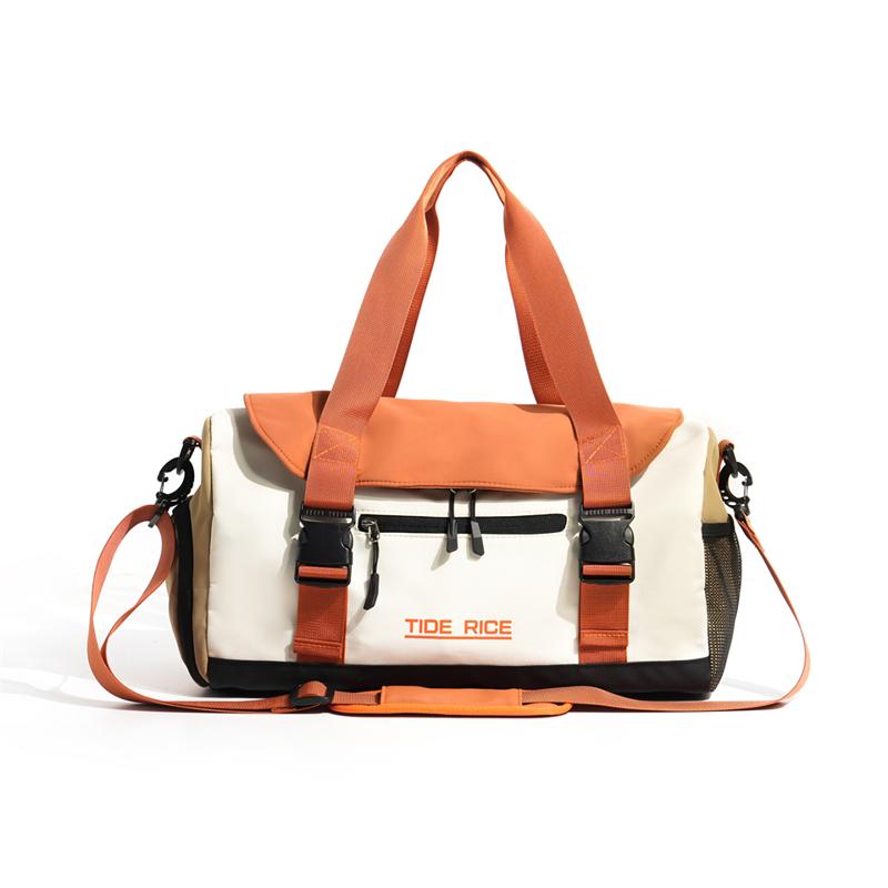 Contrast Color Travel Bag Large Capacity Storage Bag Dry And Wet Separate Portable Shoulder Bag With Letter
Contrast Color Travel Bag Large Capacity Storage Bag Dry And Wet Separate Portable Shoulder Bag With Letter