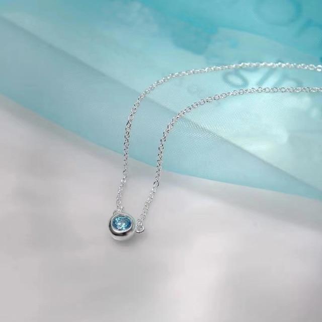 100% стерлинговое серебро S925 Высокое качество модные ювелирные изделия синие круглые кубические цирконии простое ожерелье для девушки праздничный подарок на вечеринку
100% стерлинговое серебро S925 Высокое качество модные ювелирные изделия синие круглые кубические цирконии простое ожерелье для девушки праздничный подарок на вечеринку