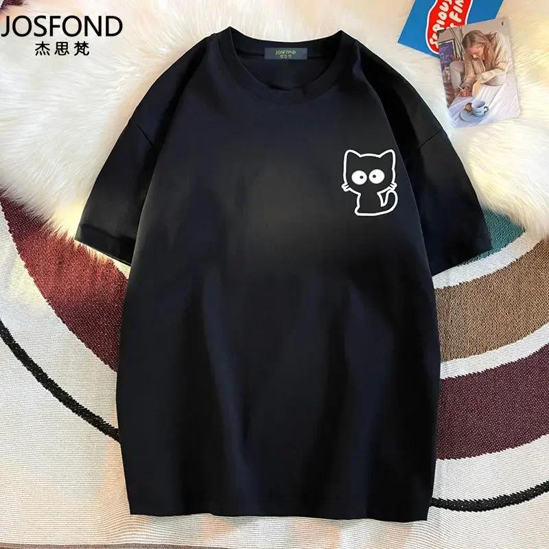 FeUnisex Casual Printing Oneck Short Sleeve TShirt 2025 New Summer Trend Allmatch Loose Cartoon Pullover Top Tee Women Clothes S
FeUnisex Casual Printing Oneck Short Sleeve TShirt 2025 New Summer Trend Allmatch Loose Cartoon Pullover Top Tee Women Clothes S
