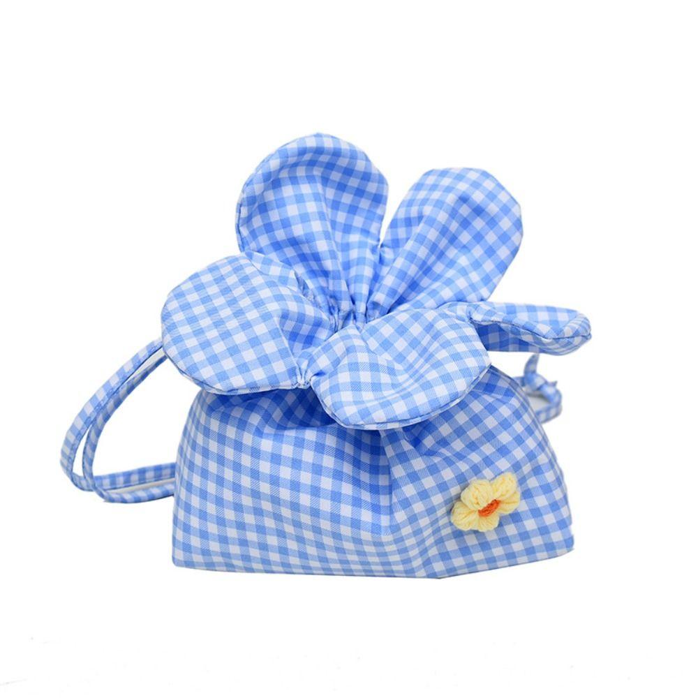 Korean Style Plaid Drawstring Bag Printing Shoulder Bags Literary Small Crossbody Bag Outdoor синій
Korean Style Plaid Drawstring Bag Printing Shoulder Bags Literary Small Crossbody Bag Outdoor синій