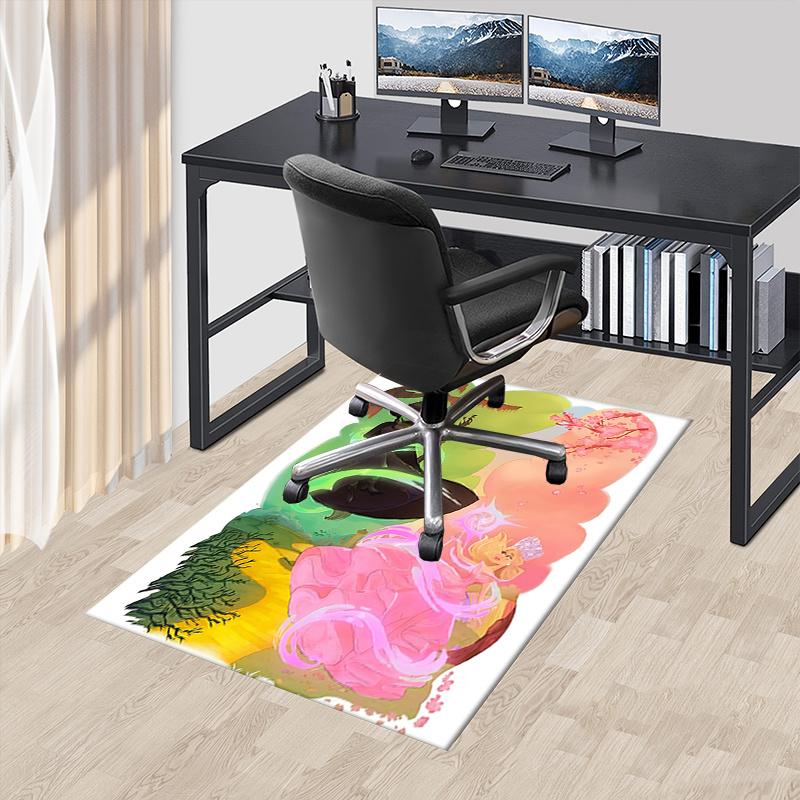 Wizard,Wicked Pattern Polyester Office Carpet Chair Mats, Home Decor Dormitory Floor Protector with Anti-Skid Backing, Large Area Coverage,C 60cm by 90cm
Wizard,Wicked Pattern Polyester Office Carpet Chair Mats, Home Decor Dormitory Floor Protector with Anti-Skid Backing, Large Area Coverage,C 60cm by 90cm