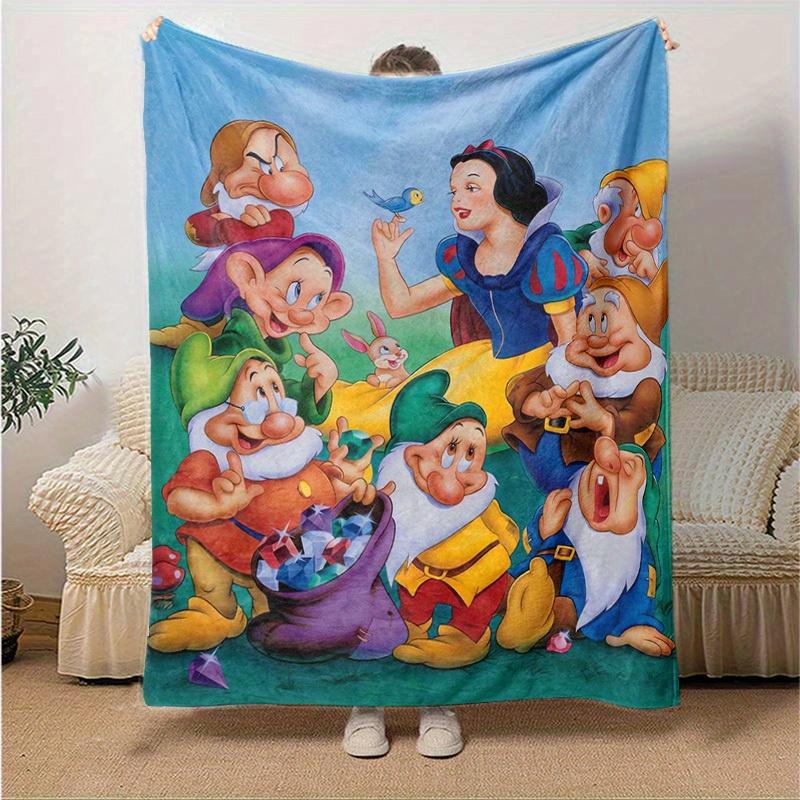 1pc, Snow White and the Seven Dwarfs Home Décor, Flannel Blankets, Perfect for Bedroom, Living Room, Travel, Camping, Car, Beach, Office Naps. Ideal G 130x150cm
1pc, Snow White and the Seven Dwarfs Home Décor, Flannel Blankets, Perfect for Bedroom, Living Room, Travel, Camping, Car, Beach, Office Naps. Ideal G 130x150cm