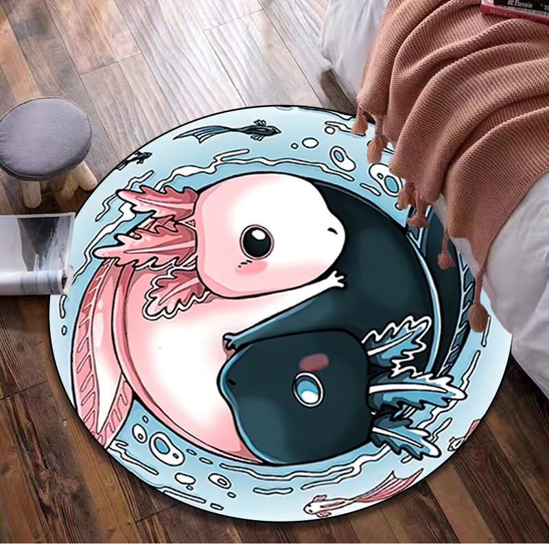 1Pc Axolotl Circular Print Rug - home decoration Carpet For Living Room Bedroom Flooring Computer Chair Area Rug 80x80cm( 31x31in)
1Pc Axolotl Circular Print Rug - home decoration Carpet For Living Room Bedroom Flooring Computer Chair Area Rug 80x80cm( 31x31in)