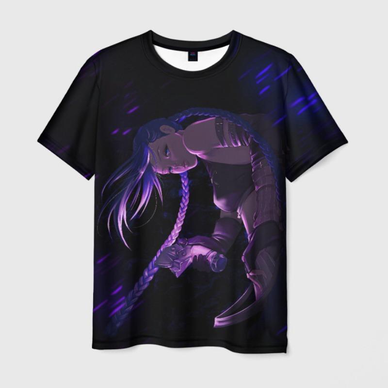 Аніме Arcane League Jinx Graphic 3D Printed T-Shirt Чоловіки Жінки Короткий рукав O-образним вирізом Футболка Casual Harajuku Y2k Верхній одяг XL
Аніме Arcane League Jinx Graphic 3D Printed T-Shirt Чоловіки Жінки Короткий рукав O-образним вирізом Футболка Casual Harajuku Y2k Верхній одяг XL