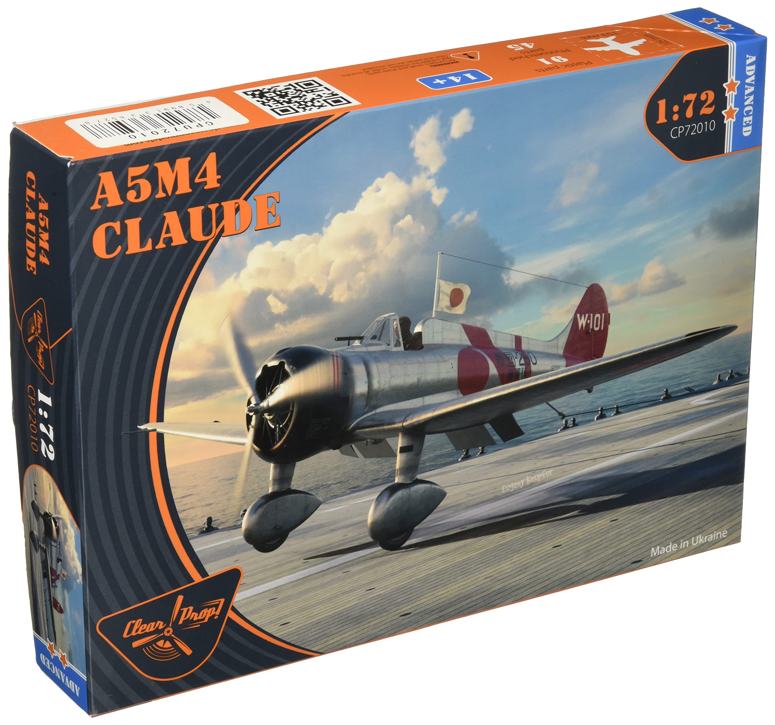 Clear Prop Japanese Navy Mitsubishi Type 96 Type 4 Carrier Fighter Plastic Model CPU72010 1/72
Clear Prop Japanese Navy Mitsubishi Type 96 Type 4 Carrier Fighter Plastic Model CPU72010 1/72