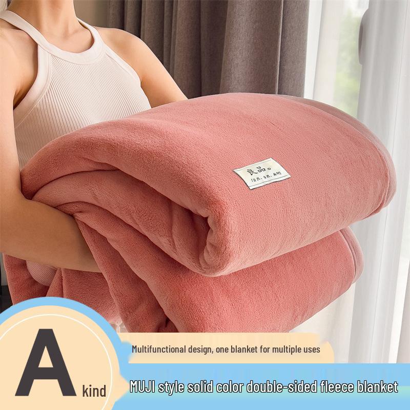 Двустороннее толстое бархатное одеяло-шаль - Зимний коралловый флис фланель 150x200cm Dual-use
Двустороннее толстое бархатное одеяло-шаль - Зимний коралловый флис фланель 150x200cm Dual-use