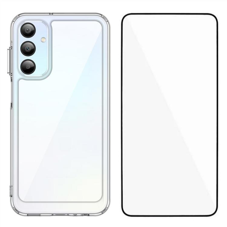 WANLONFENG MF Series for Samsung Galaxy A15 4G/5G Case TPU+Acrylic Clear Phone Cover with Tempered Glass Film A
WANLONFENG MF Series for Samsung Galaxy A15 4G/5G Case TPU+Acrylic Clear Phone Cover with Tempered Glass Film A