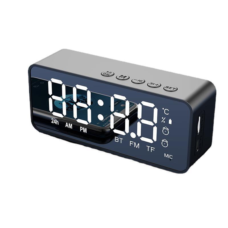 Bluetooth-динамик G50 с FM-радио, слотом для мини-карт, зеркальным будильником и голосовыми подсказками.
Bluetooth-динамик G50 с FM-радио, слотом для мини-карт, зеркальным будильником и голосовыми подсказками.