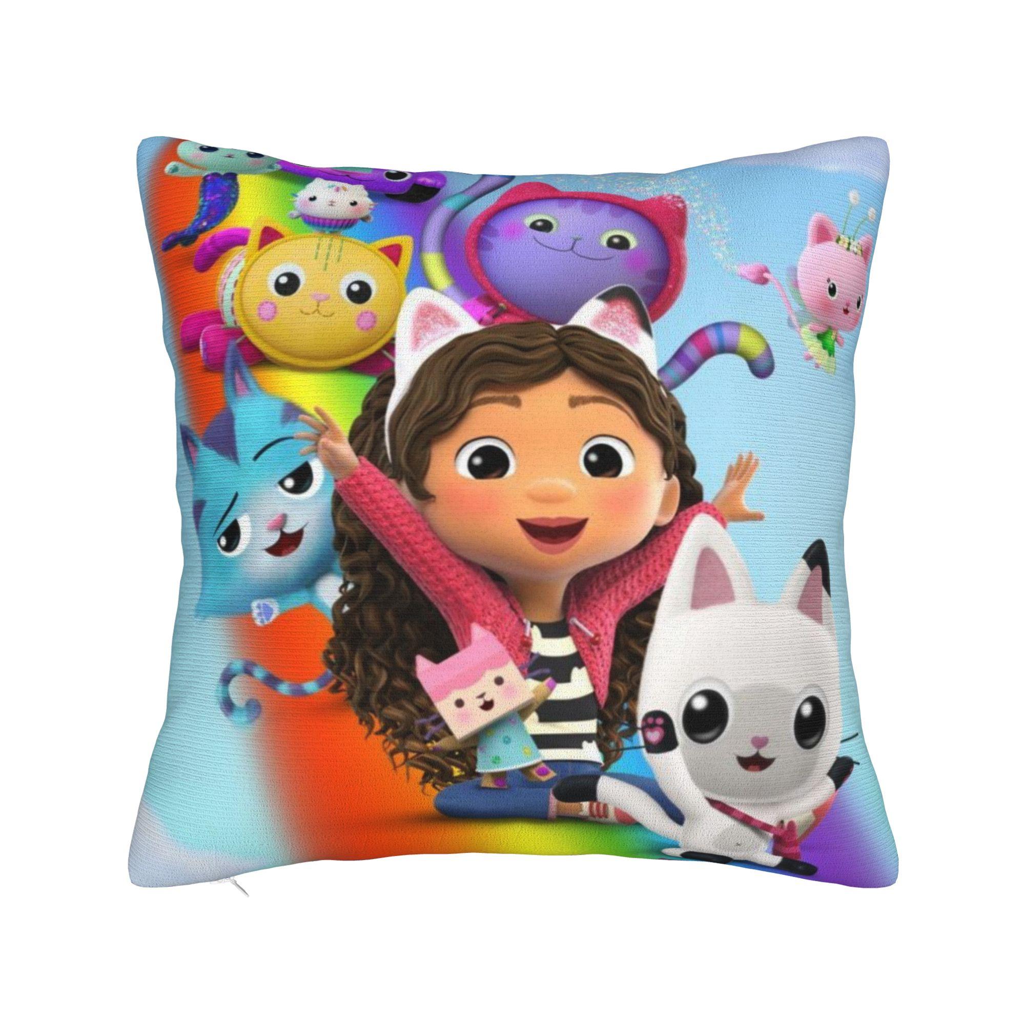 Gabby Dollhouse Square Pillow Case Cushion Covers Creative Polyester Decorative Pillowcase for Car 45x45cm 30x30cm 12x12in
Gabby Dollhouse Square Pillow Case Cushion Covers Creative Polyester Decorative Pillowcase for Car 45x45cm 30x30cm 12x12in