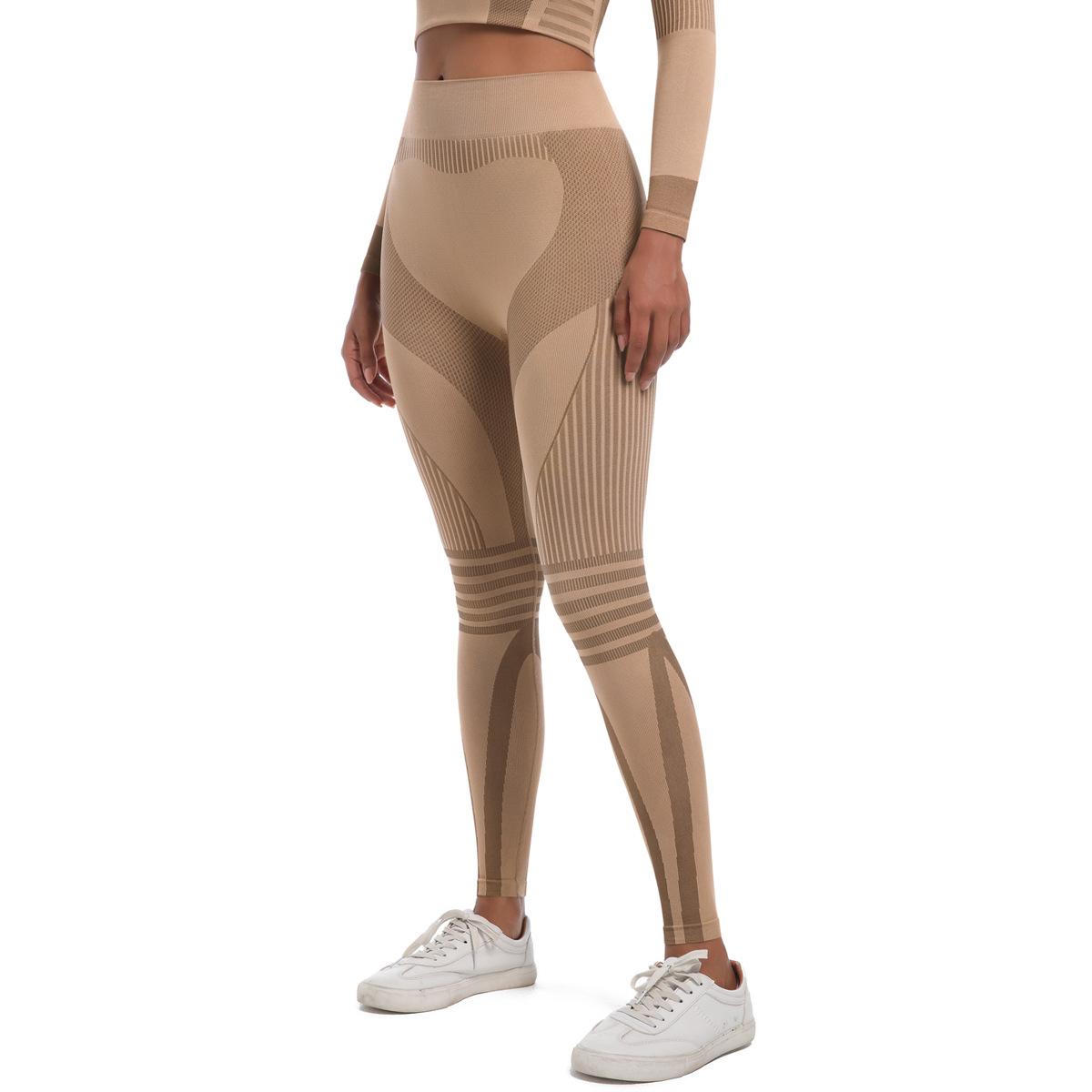 High Waisted Seamless Yoga Pants With Peach Hips, Lifted Buttocks, And Leggings As A Base. Outdoor Casual Running And Fitness Pants For Women L
High Waisted Seamless Yoga Pants With Peach Hips, Lifted Buttocks, And Leggings As A Base. Outdoor Casual Running And Fitness Pants For Women L