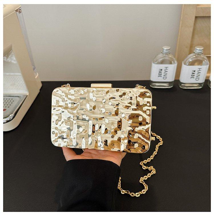 Luxury Golden Evening Bags For Women Wedding Dinner Party Chain Shoulder Cross Body Bag 2024 Designer Purses And Handbags
Luxury Golden Evening Bags For Women Wedding Dinner Party Chain Shoulder Cross Body Bag 2024 Designer Purses And Handbags
