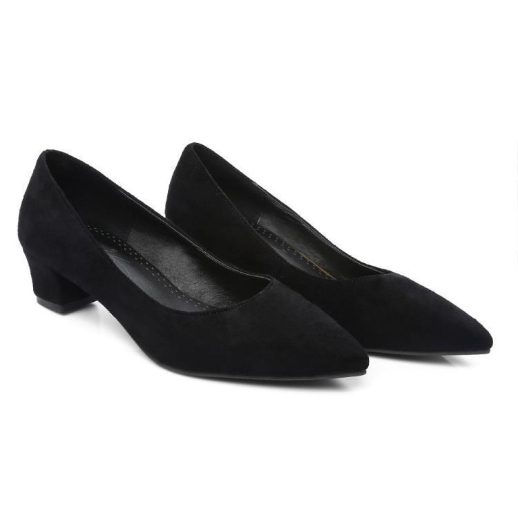 Supply Coarse Heel Medium Heel Single Shoes Pointed Head Shallow Mouth Shoes Large Size Fleece Leather Ocean 48 чорний
Supply Coarse Heel Medium Heel Single Shoes Pointed Head Shallow Mouth Shoes Large Size Fleece Leather Ocean 48 чорний