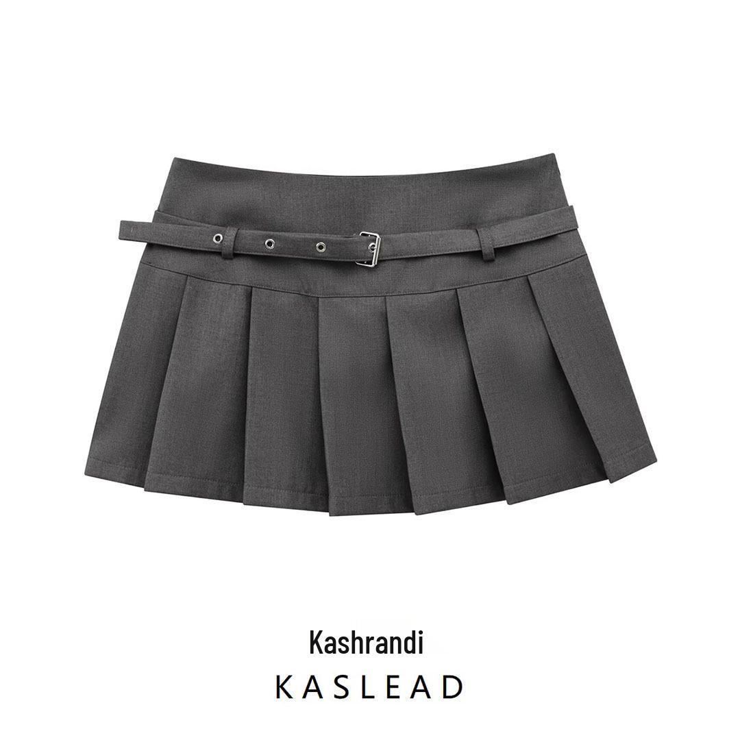 Spring 2025 Women s European & American Style Belted Pleated Skirt L темно-сірий
Spring 2025 Women s European & American Style Belted Pleated Skirt L темно-сірий