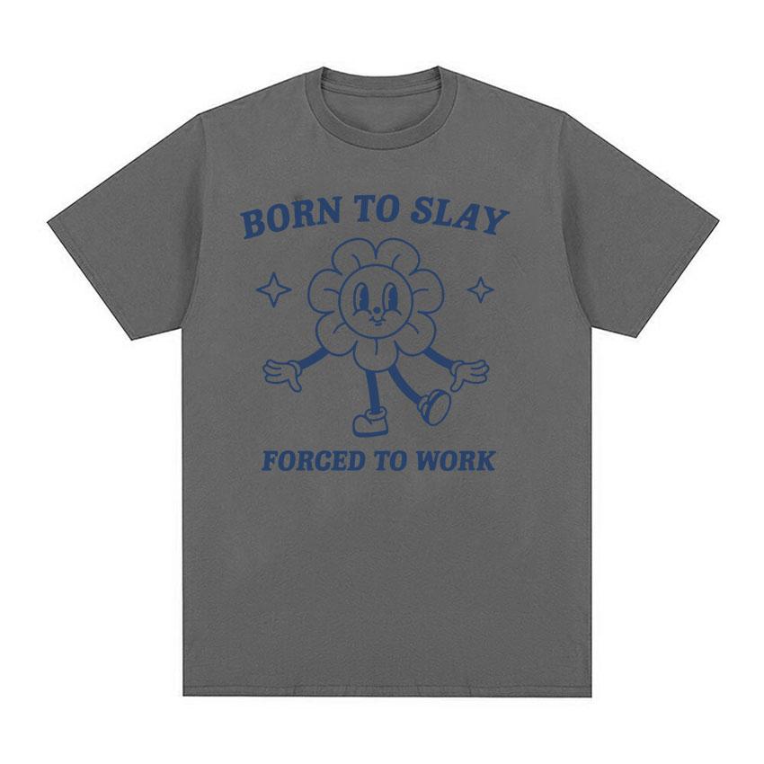 Футболка Born To Slay с героями мультфильмов, забавная футболка с мемами, мужская и женская милая модная футболка высокого качества, летняя повседневная футболка большого размера из 100% хлопка
Футболка Born To Slay с героями мультфильмов, забавная футболка с мемами, мужская и женская милая модная футболка высокого качества, летняя повседневная футболка большого размера из 100% хлопка