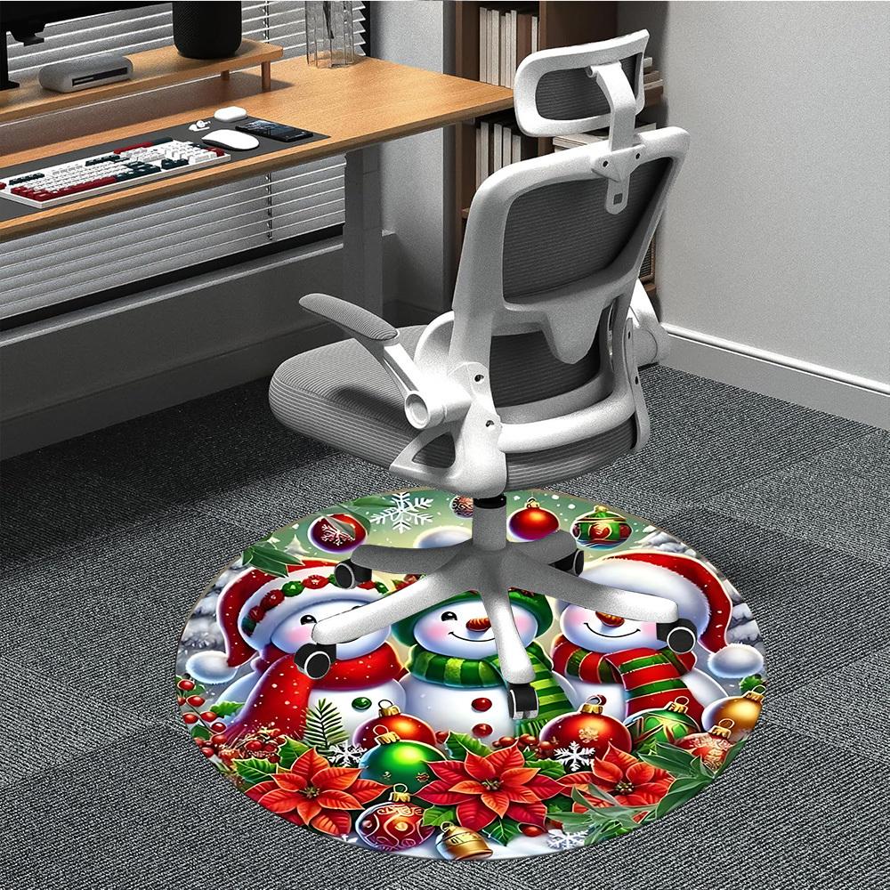 1pc Christmas ornaments Chair Carpet for Office, Soft, Non-Slip Polyester Mat, Office, Living Room, Bedroom, Durable Polyester yy251207179 80cm by 80cm
1pc Christmas ornaments Chair Carpet for Office, Soft, Non-Slip Polyester Mat, Office, Living Room, Bedroom, Durable Polyester yy251207179 80cm by 80cm