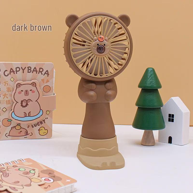 Cartoon Capybara 3-Speed USB Rechargeable Fan & Phone Holder 16.4*7.5*8 cm
Cartoon Capybara 3-Speed USB Rechargeable Fan & Phone Holder 16.4*7.5*8 cm