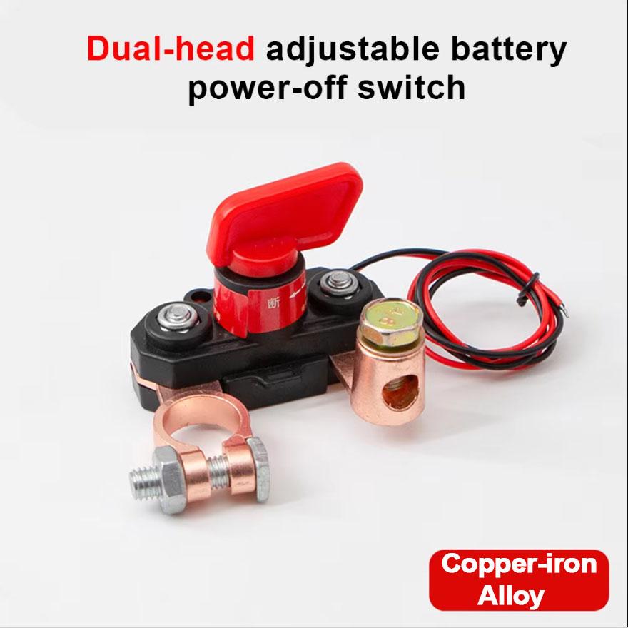 Full Copper Car Battery Disconnect Switch with LED Indicate Light 12-24V Bidirectional Rotating Power Cut Off, Universal Side Post жёлтый
Full Copper Car Battery Disconnect Switch with LED Indicate Light 12-24V Bidirectional Rotating Power Cut Off, Universal Side Post жёлтый