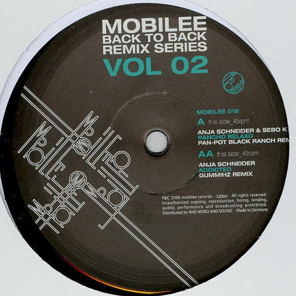 12-дюймовая пластинка ANJA SCHNEIDER / SEBO K - Mobilee Back To Back Remix Series V MOBILEE016 Mobilee 2006 Германия Танцевальная и Электронная Б/У
12-дюймовая пластинка ANJA SCHNEIDER / SEBO K - Mobilee Back To Back Remix Series V MOBILEE016 Mobilee 2006 Германия Танцевальная и Электронная Б/У