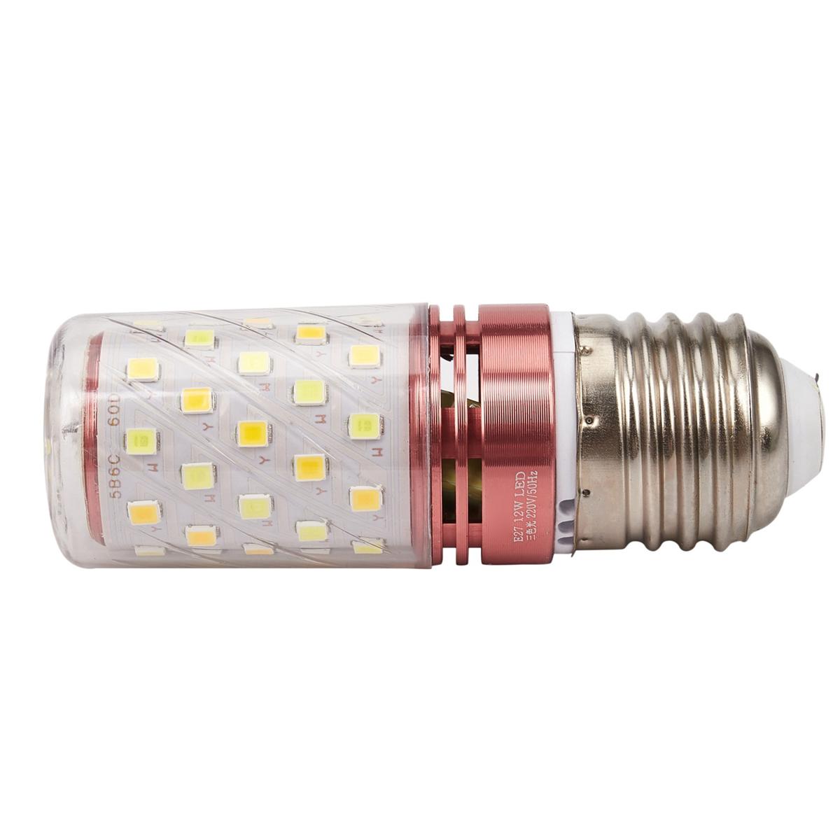 BAAU 6X 3 Color Temperatures Integrated SMD LED Corn Lamp E27 AC85V - 265V Warm White High Light Energy Conservation 12W NONE
BAAU 6X 3 Color Temperatures Integrated SMD LED Corn Lamp E27 AC85V - 265V Warm White High Light Energy Conservation 12W NONE