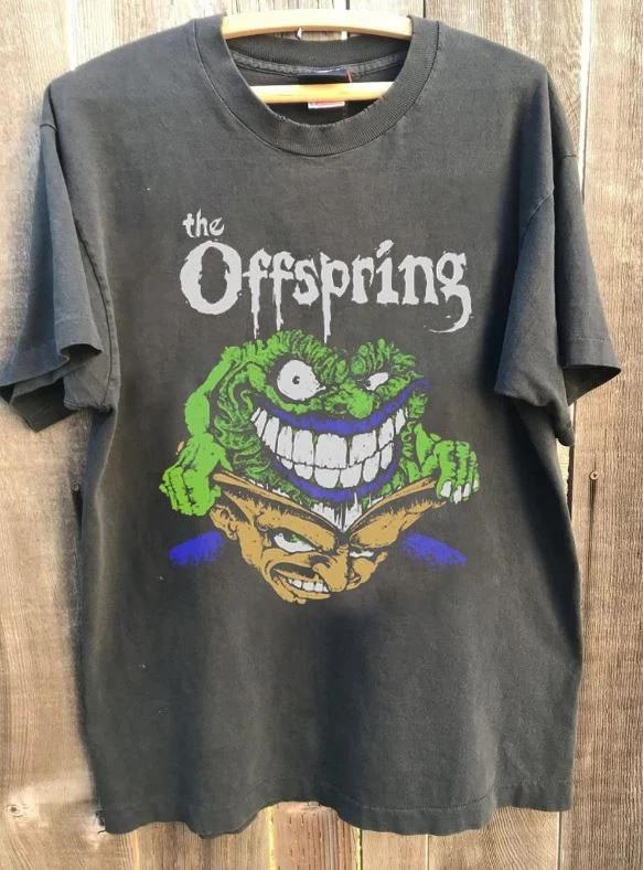 Summer Men s Pure Cotton Vintage The Offspring Band T-shirt Stylish Loose and Breathable Suitable for Everyday Wear 5XL різнокольоровий
Summer Men s Pure Cotton Vintage The Offspring Band T-shirt Stylish Loose and Breathable Suitable for Everyday Wear 5XL різнокольоровий