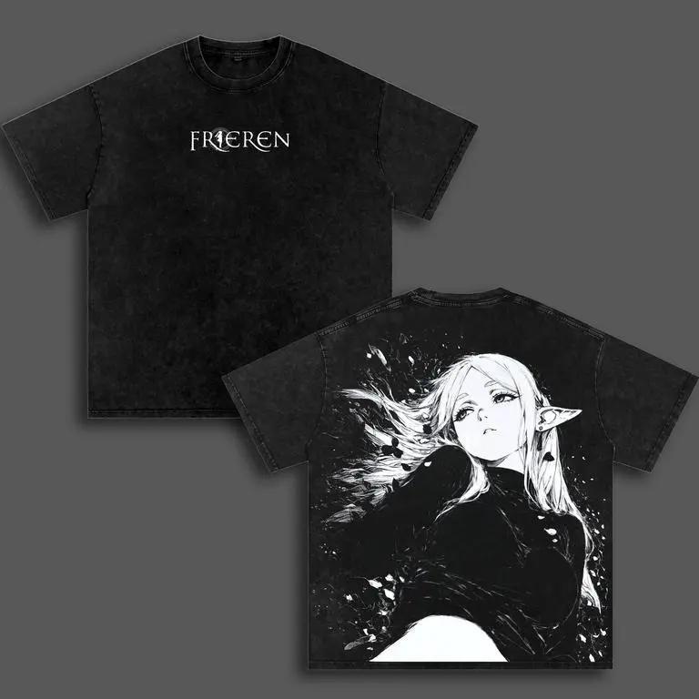 Frieren Beyond Journey s End Anime T Shirt Men Women Clothing Gothic Y2k Washed Oversized T-shirt Short Sleeve Cotton Tees Tops XXL чорний
Frieren Beyond Journey s End Anime T Shirt Men Women Clothing Gothic Y2k Washed Oversized T-shirt Short Sleeve Cotton Tees Tops XXL чорний