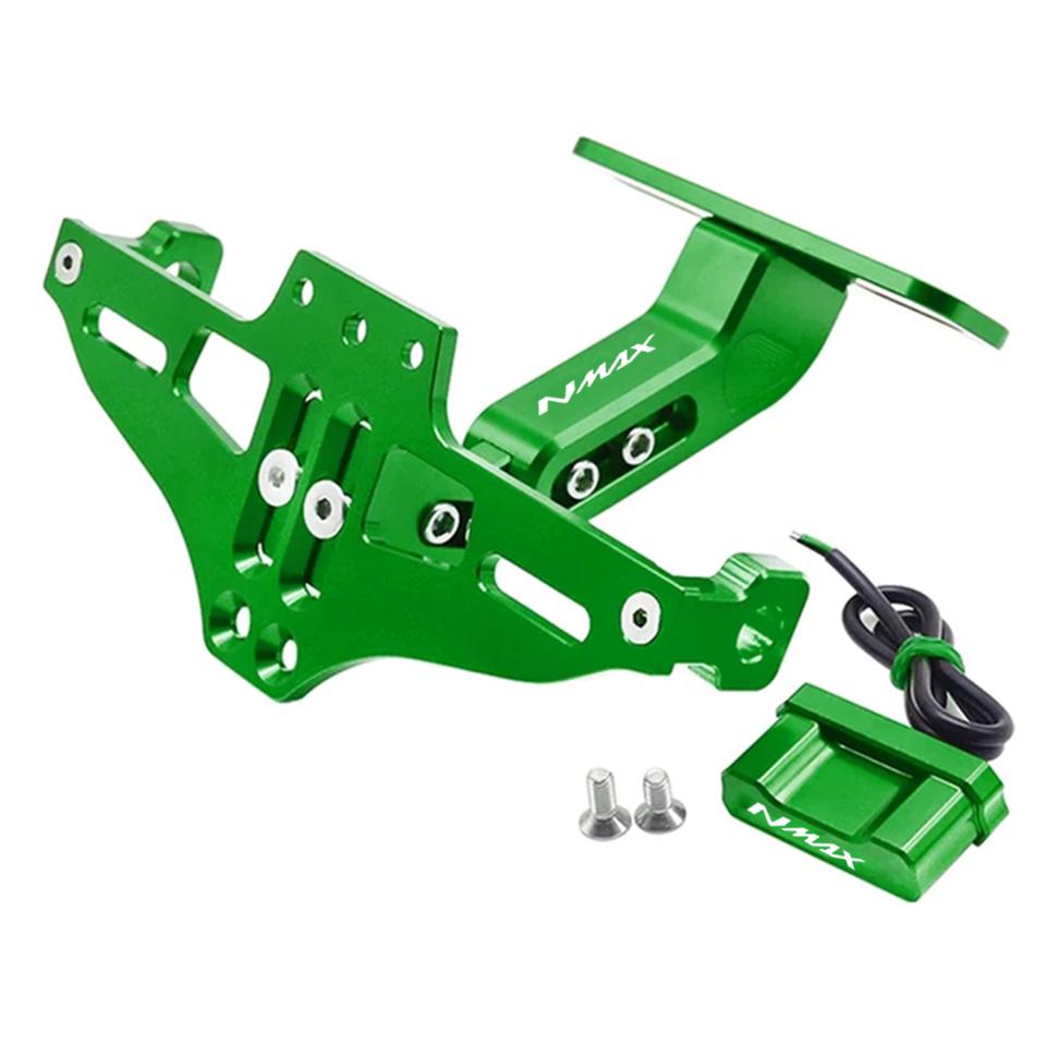 NMAX 125 155 License Plate Holder Number Plate Frame LED Light Bracket Turn Signal For YAMAHA N-MAX NMAX155 NMAX125 Accessories зелений
NMAX 125 155 License Plate Holder Number Plate Frame LED Light Bracket Turn Signal For YAMAHA N-MAX NMAX155 NMAX125 Accessories зелений