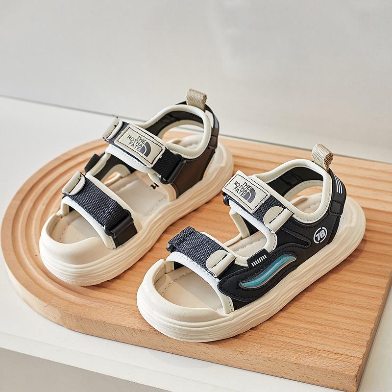 Children s fashionable beach sandals for boys, stylish open-toed summer new style with Velcro closure 23-27Code one hand5Double чёрный
Children s fashionable beach sandals for boys, stylish open-toed summer new style with Velcro closure 23-27Code one hand5Double чёрный