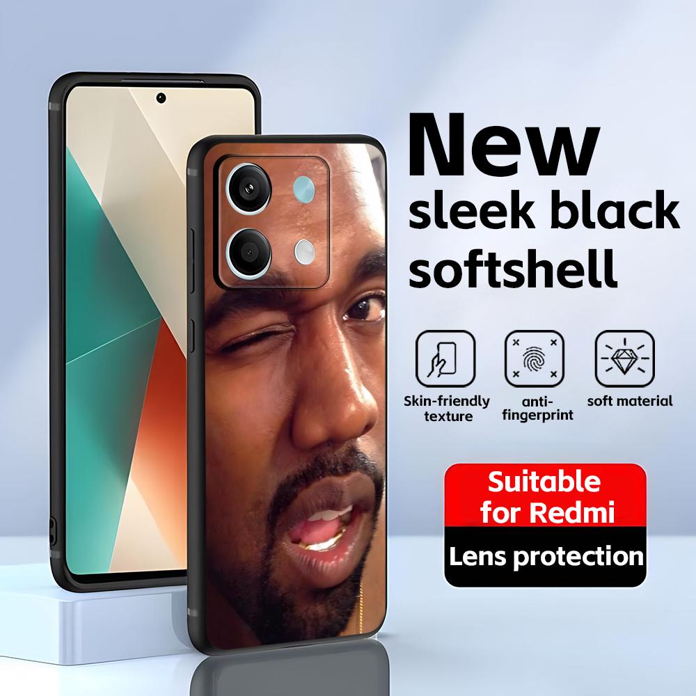K-kanye west Phone Case For Redmi Note 14 13 12 11 Pro Plus S 5G 14C A3 Soft Black Phone Cover Redmi Note 14 4G (Global)
K-kanye west Phone Case For Redmi Note 14 13 12 11 Pro Plus S 5G 14C A3 Soft Black Phone Cover Redmi Note 14 4G (Global)