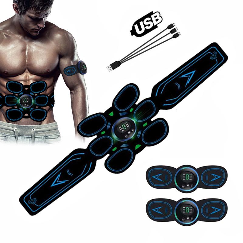 EMS стимулятор мышц живота ABS тренажер USB ЖК-дисплей оборудование для фитнеса электрические наклейки для похудения тела пояс для похудения
EMS стимулятор мышц живота ABS тренажер USB ЖК-дисплей оборудование для фитнеса электрические наклейки для похудения тела пояс для похудения