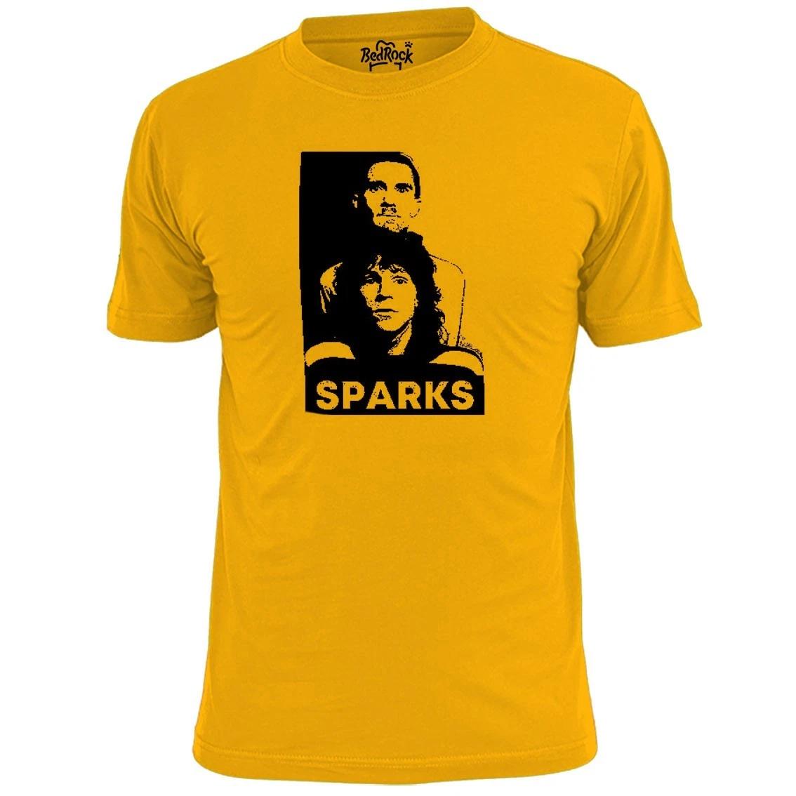 Mens Sparks Stencil T shirt Electronic Pop Music 4XL
Mens Sparks Stencil T shirt Electronic Pop Music 4XL