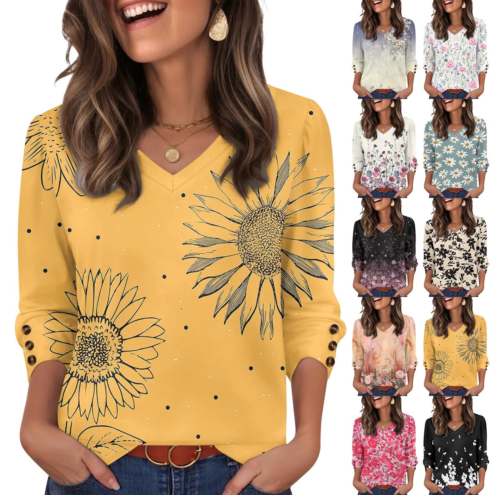 Женский модный и повседневный топ с цветочным принтом и V-образным вырезом L бежевый
Женский модный и повседневный топ с цветочным принтом и V-образным вырезом L бежевый