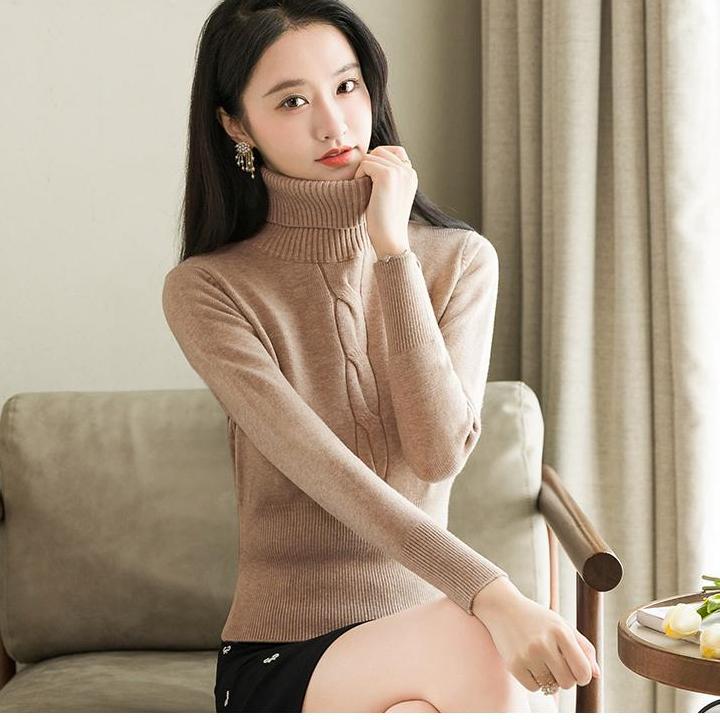 Женский свитер с высоким воротником, осенне-зимний, короткий, однотонный, эластичный, вязаный топ, приталенный пуловер, вязаный свитер. L верблюд
Женский свитер с высоким воротником, осенне-зимний, короткий, однотонный, эластичный, вязаный топ, приталенный пуловер, вязаный свитер. L верблюд