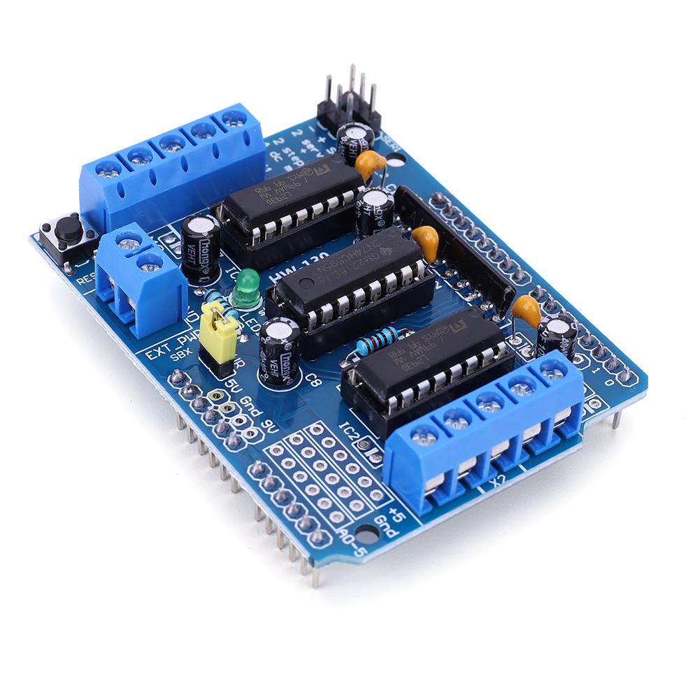 L293D Motor Drive Shield Модуль розширення 4.5-36V 4CH Motor Drive Плата розширення для Arduino Raspberry Pi Експерименти своїми руками
L293D Motor Drive Shield Модуль розширення 4.5-36V 4CH Motor Drive Плата розширення для Arduino Raspberry Pi Експерименти своїми руками