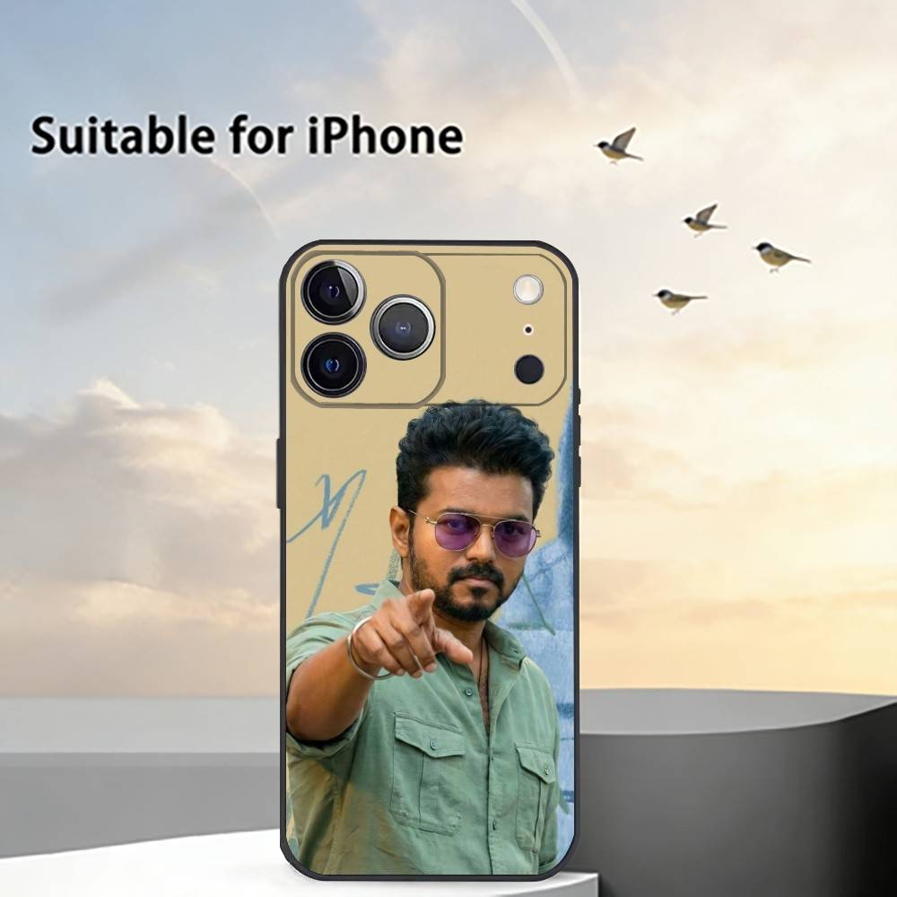 S-Singer Thalapathy Vijay Phone Case For iPhone 17,16,15,14,13,12,11 Plus,Pro Max,XS,Soft Silicone Black Cover iPhone14
S-Singer Thalapathy Vijay Phone Case For iPhone 17,16,15,14,13,12,11 Plus,Pro Max,XS,Soft Silicone Black Cover iPhone14