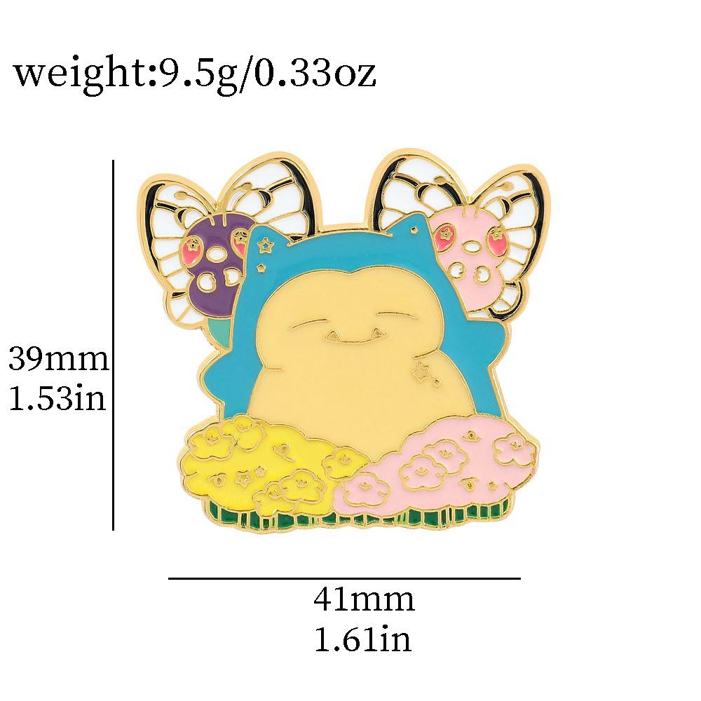 Cute Pokémon Brooch Pokémon Pikachu Cabbie Pokémon Metal Badge Accessories
Cute Pokémon Brooch Pokémon Pikachu Cabbie Pokémon Metal Badge Accessories