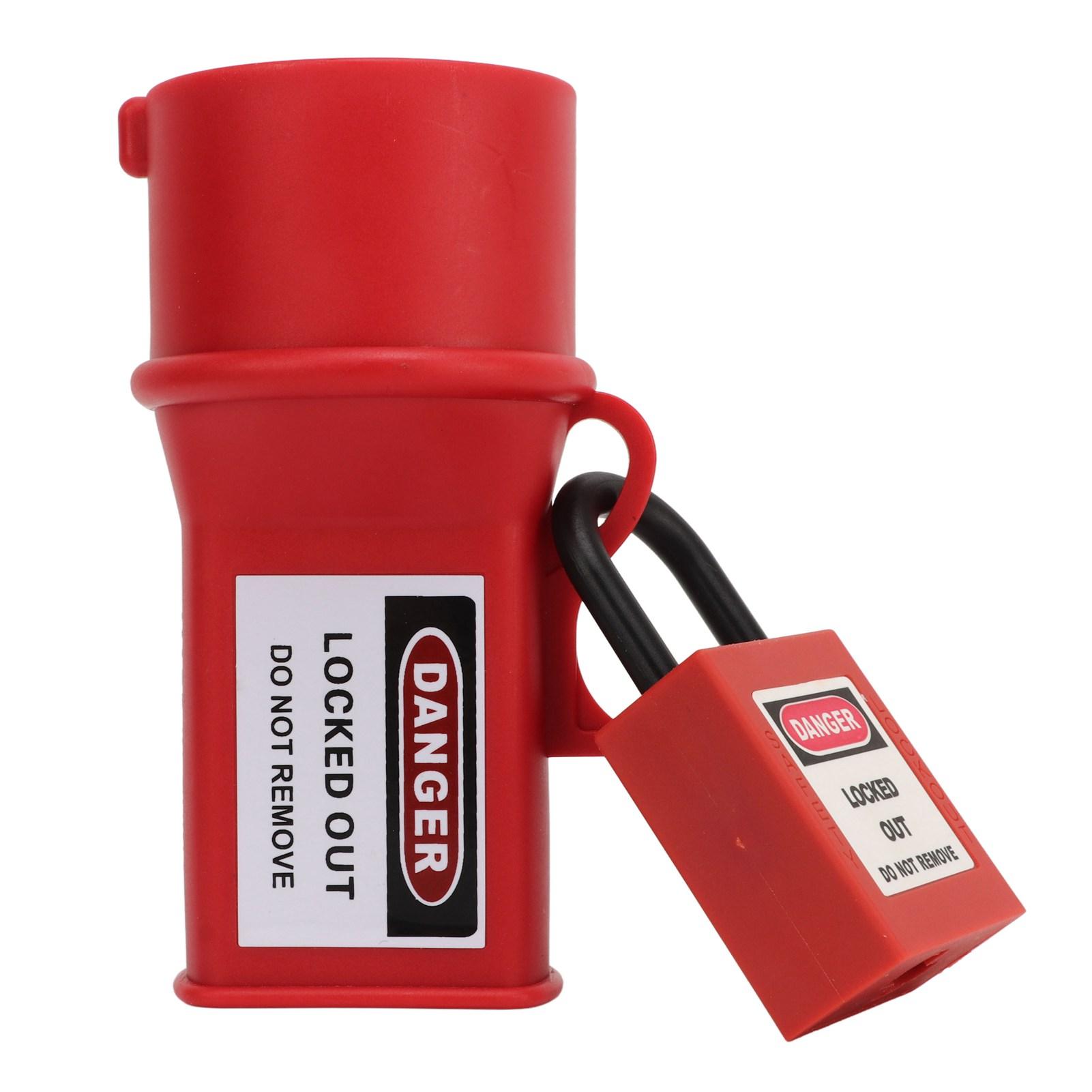 Pin and Sleeve Socket Lockout Device Waterproof Plug Lockout Lock And Safety Padlock Set with Keys 2in Diameter
Pin and Sleeve Socket Lockout Device Waterproof Plug Lockout Lock And Safety Padlock Set with Keys 2in Diameter